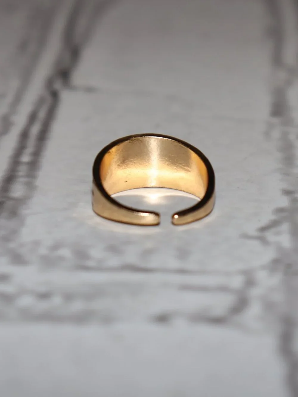 ✨ NWOT Gold Sunburst Tiger’s Eye Ring • Size 9 ✨